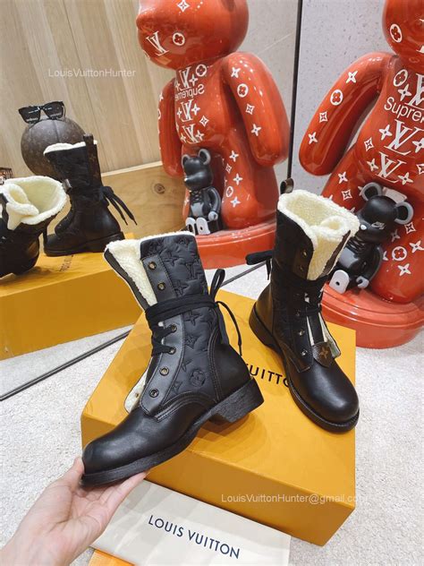 louis vuitton replica ankle boots cheap|louis vuitton buckle boots.